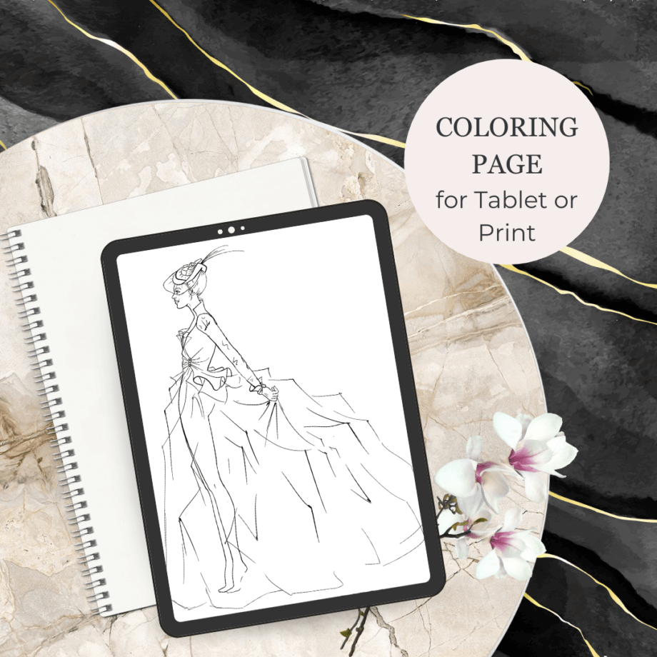 Procreate Coloring Page