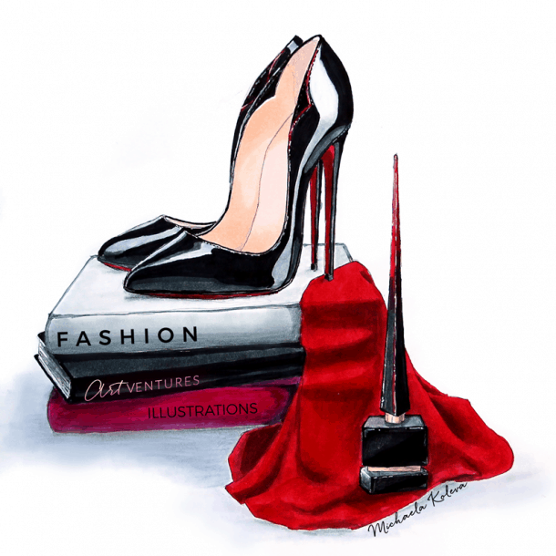 SHOE ADDICTION- ORIGINAL ILLUSTRATION