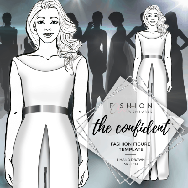 The Confident Fashion Template Cover | Red Carpet